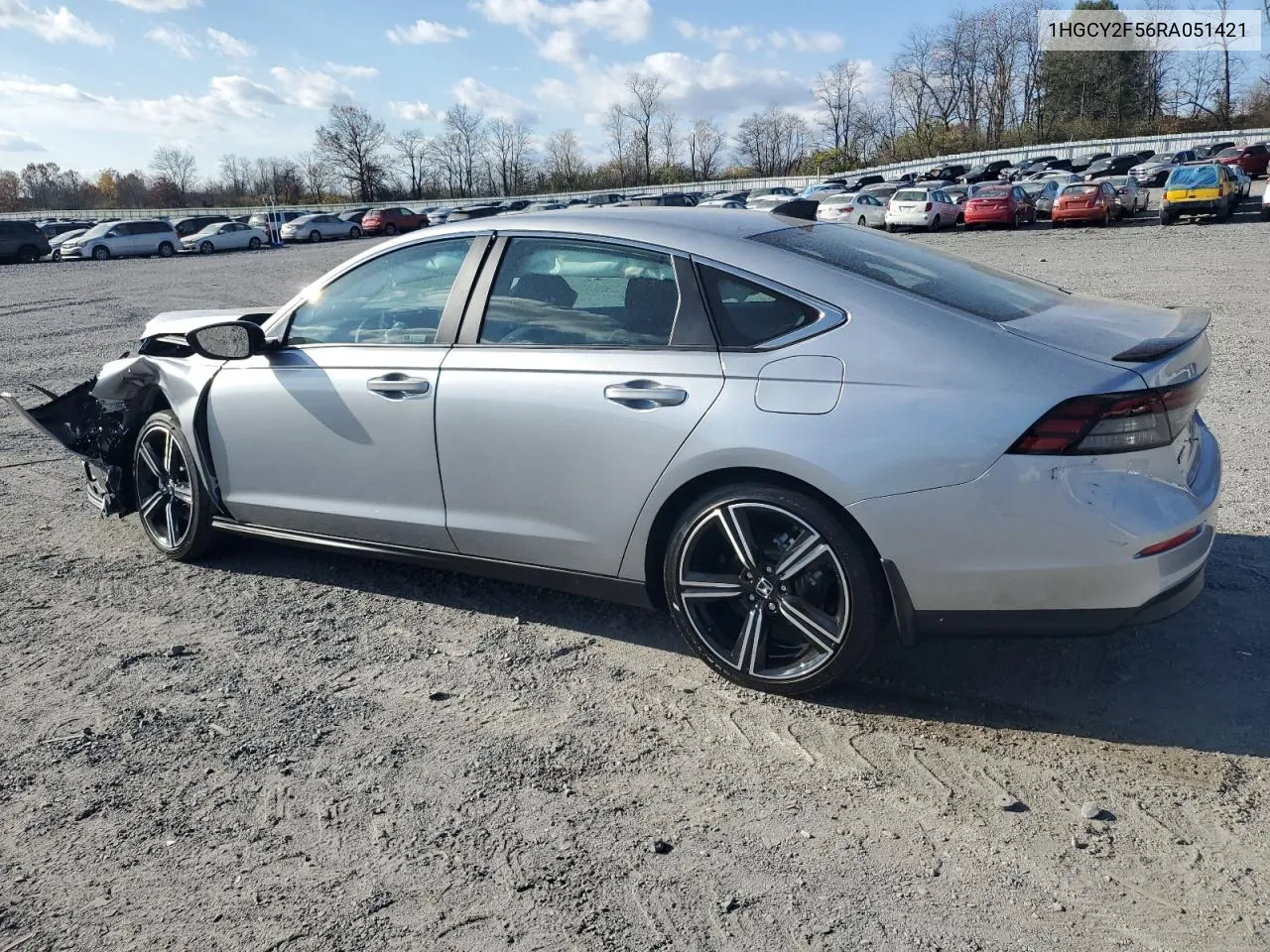 2024 Honda Accord Hybrid Sport VIN: 1HGCY2F56RA051421 Lot: 79763364