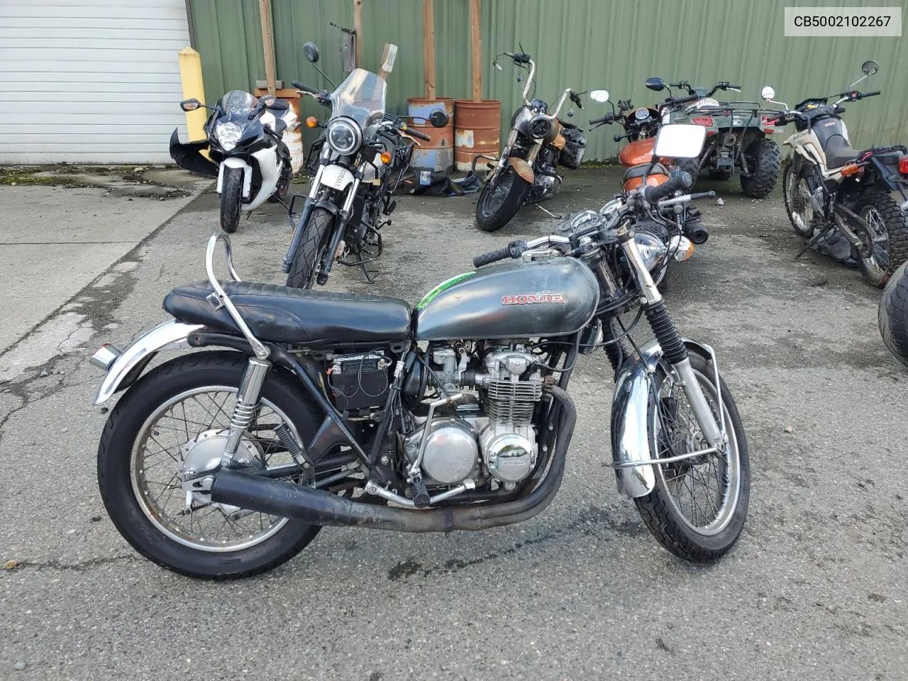 1973 Honda Cb500 VIN: CB5002102267 Lot: 75366624