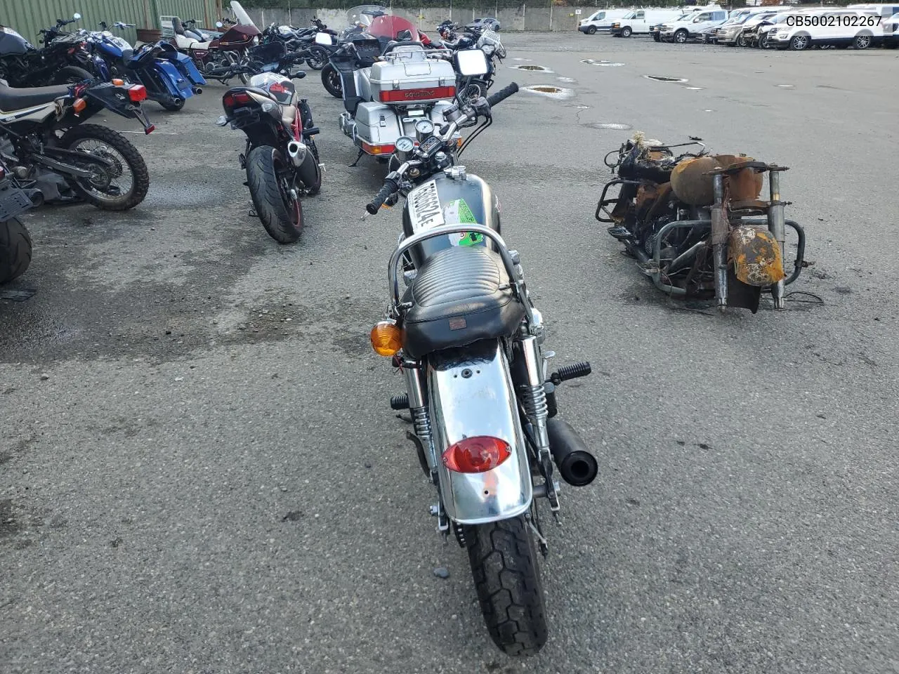 1973 Honda Cb500 VIN: CB5002102267 Lot: 75366624