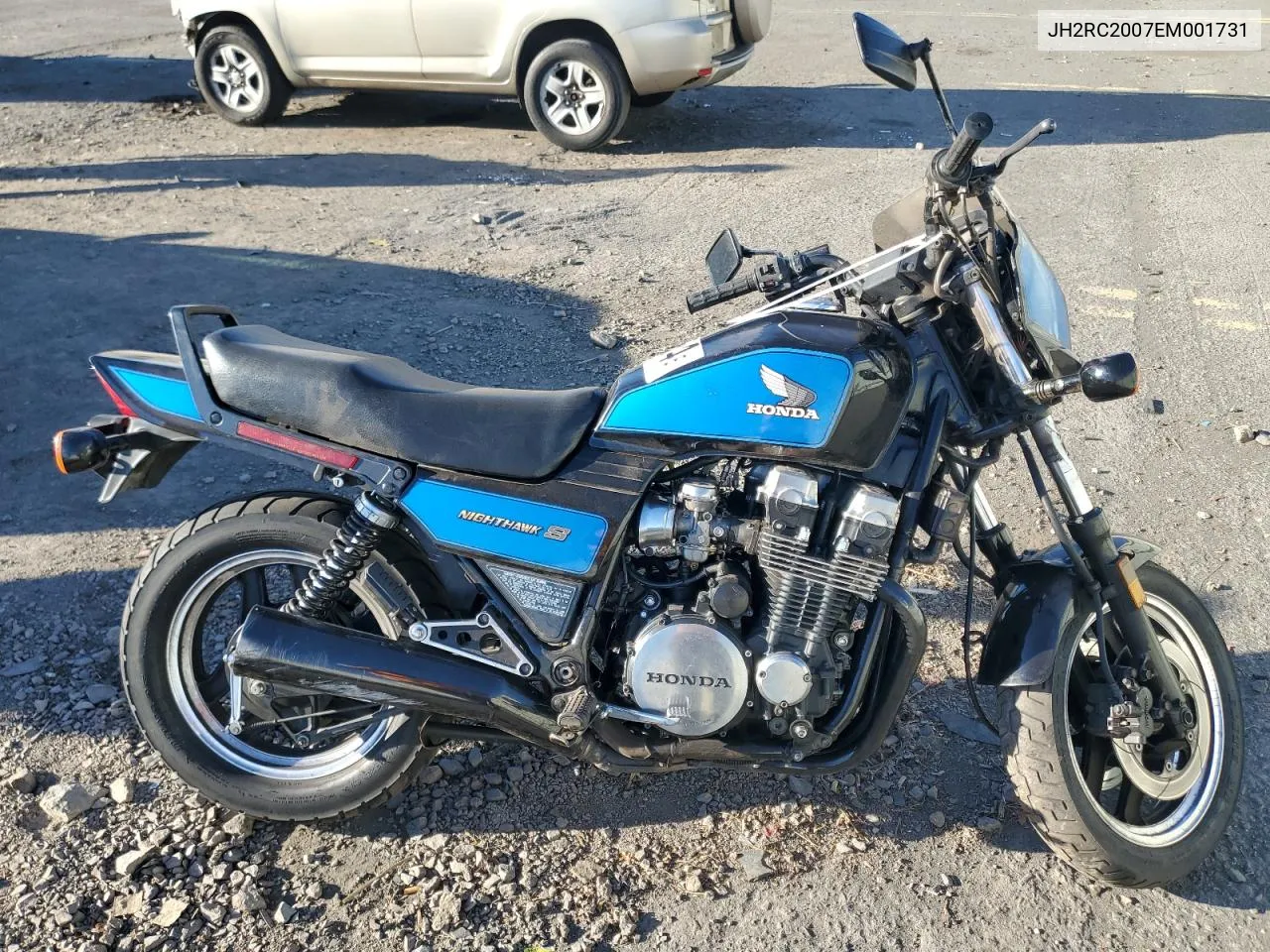 1984 Honda Cb700 Sc VIN: JH2RC2007EM001731 Lot: 78825654