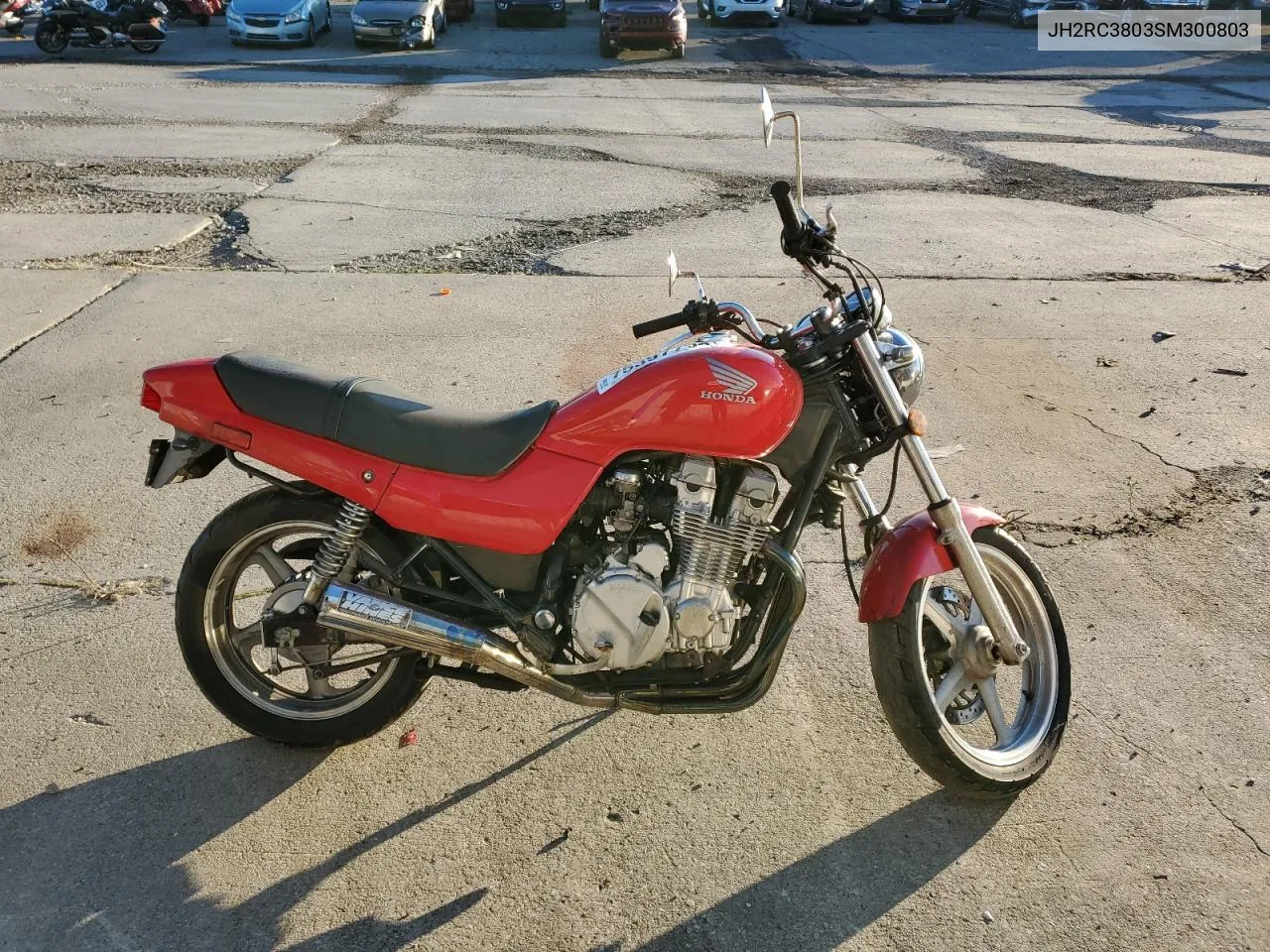 1995 Honda Cb750 VIN: JH2RC3803SM300803 Lot: 75397734