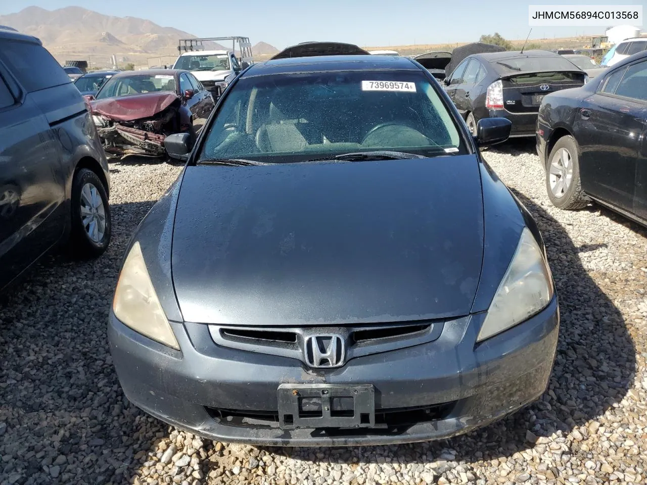 2004 Honda Accord Ex VIN: JHMCM56894C013568 Lot: 73969574