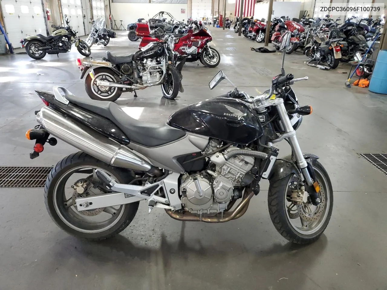 2006 Honda Cb600 F VIN: ZDCPC36096F100739 Lot: 75240654