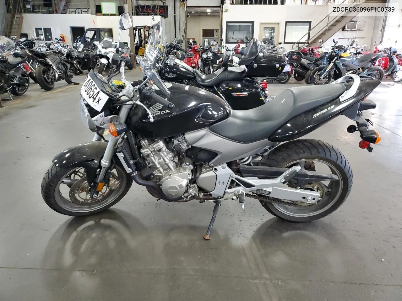 2006 Honda Cb600 F VIN: ZDCPC36096F100739 Lot: 75240654