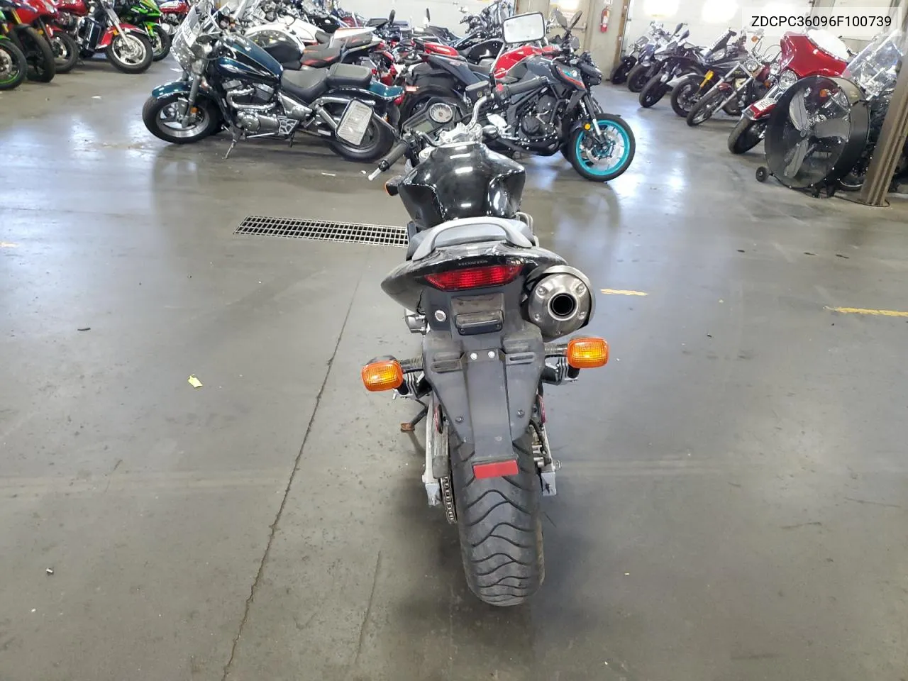 2006 Honda Cb600 F VIN: ZDCPC36096F100739 Lot: 75240654