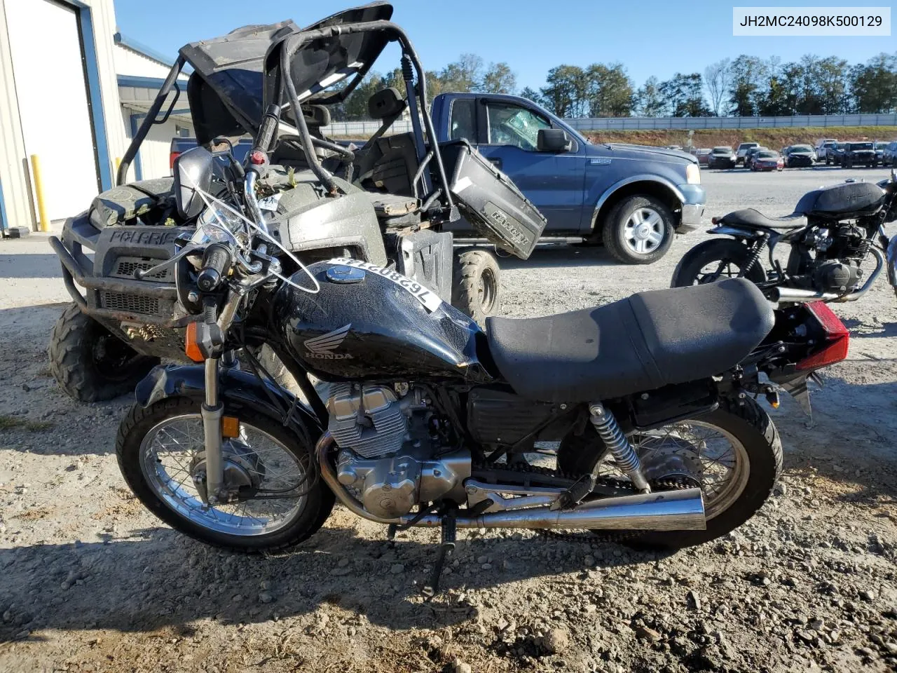 2008 Honda Cb250 VIN: JH2MC24098K500129 Lot: 76280214