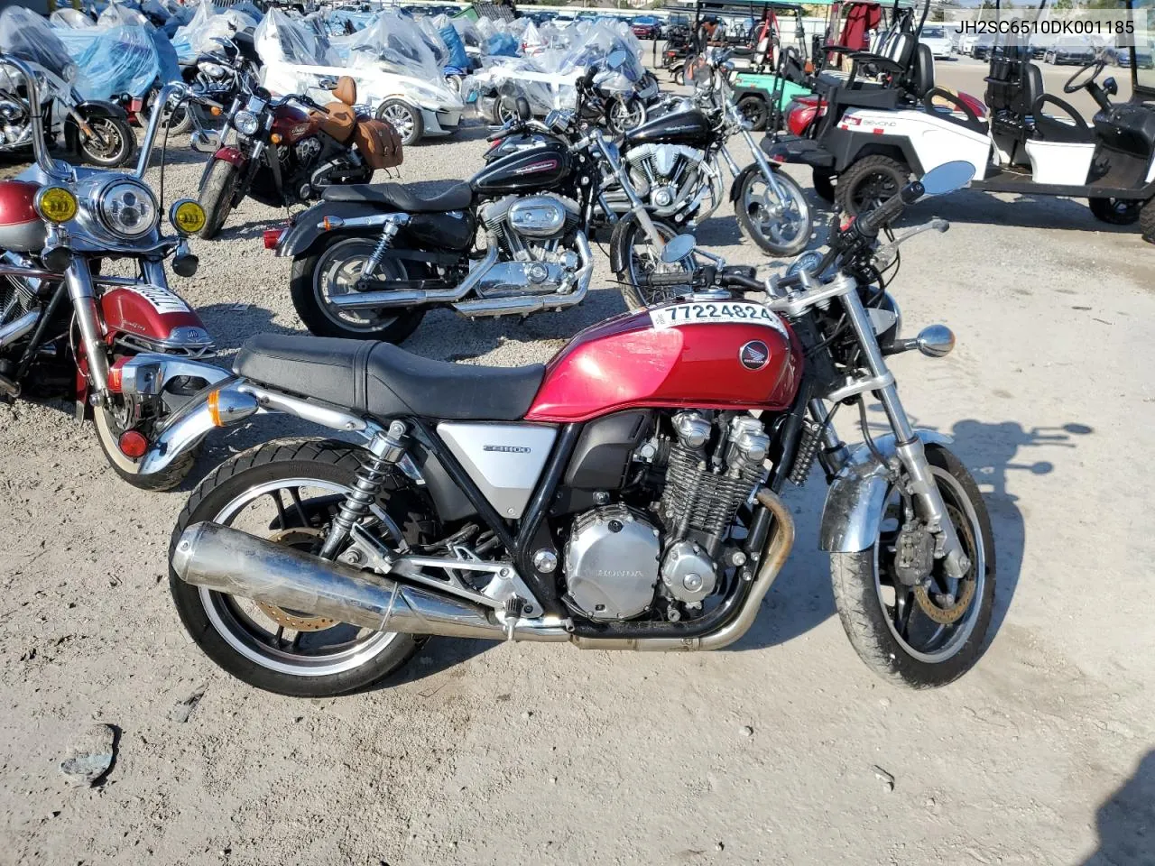 2013 Honda Cb1100 VIN: JH2SC6510DK001185 Lot: 77224824