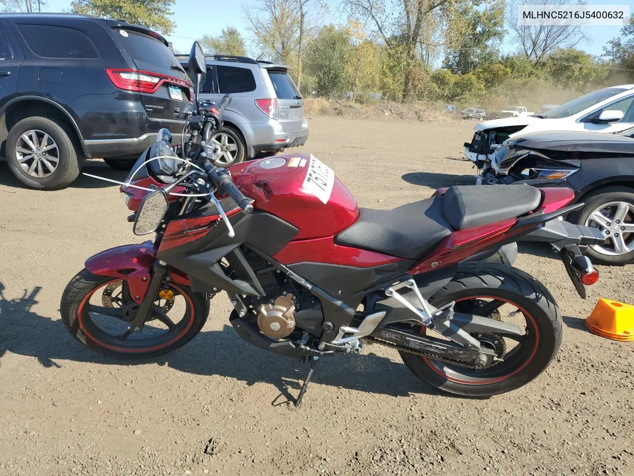 MLHNC5216J5400632 2018 Honda Cb300 F