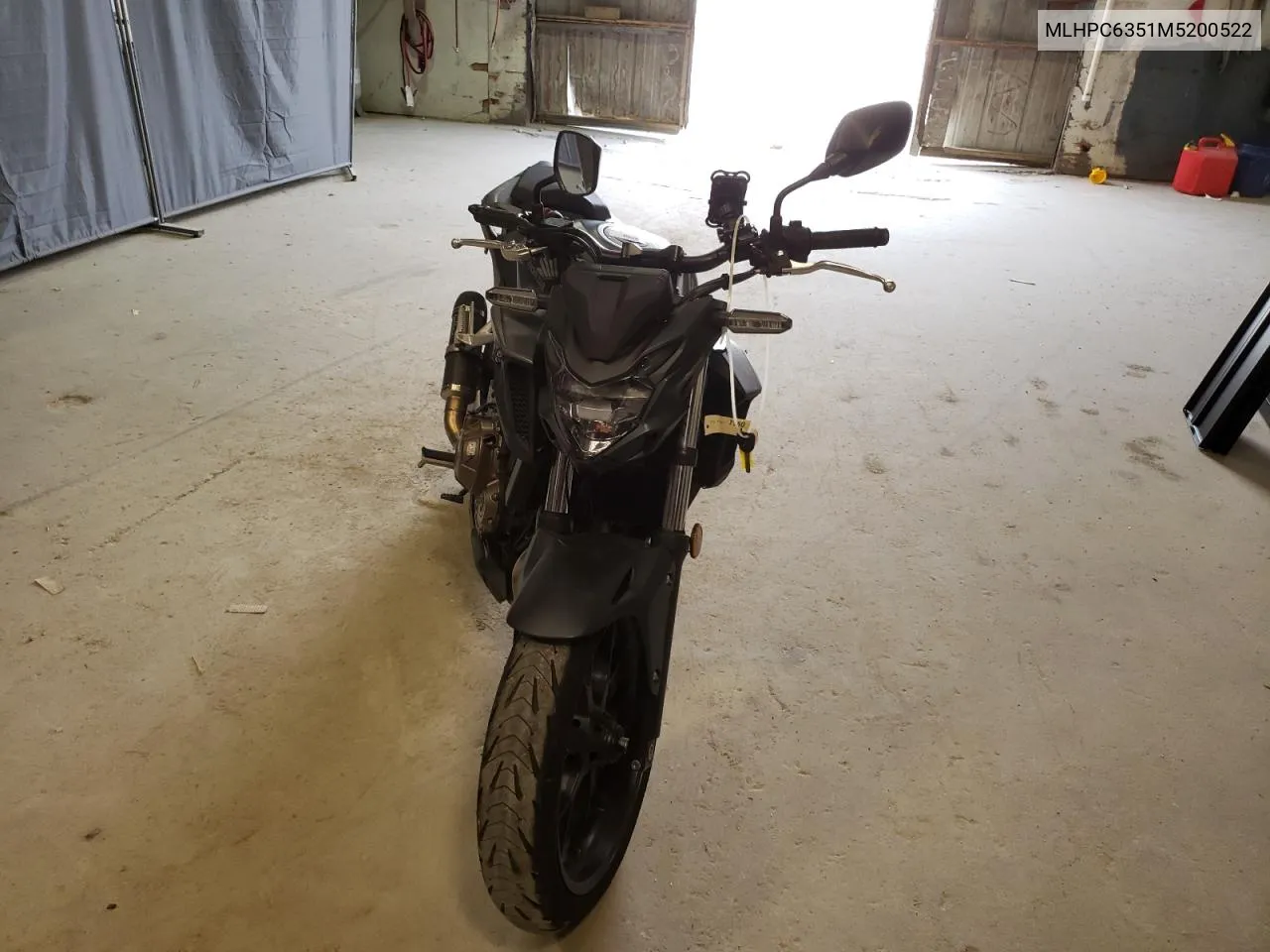 2021 Honda Cb500 Fa VIN: MLHPC6351M5200522 Lot: 71564244