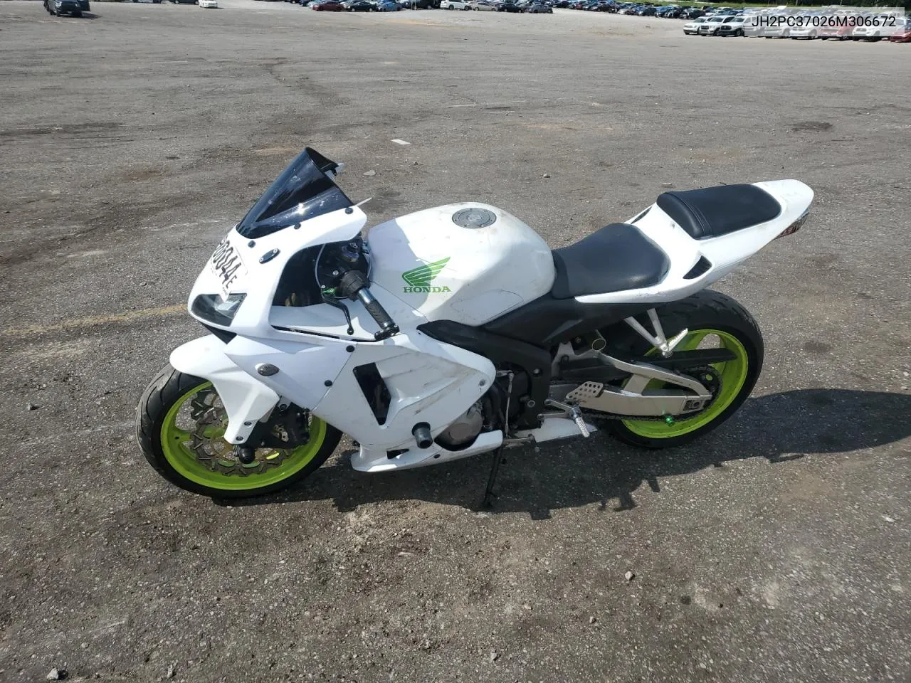 2006 Honda Cbr600 Rr VIN: JH2PC37026M306672 Lot: 64986044