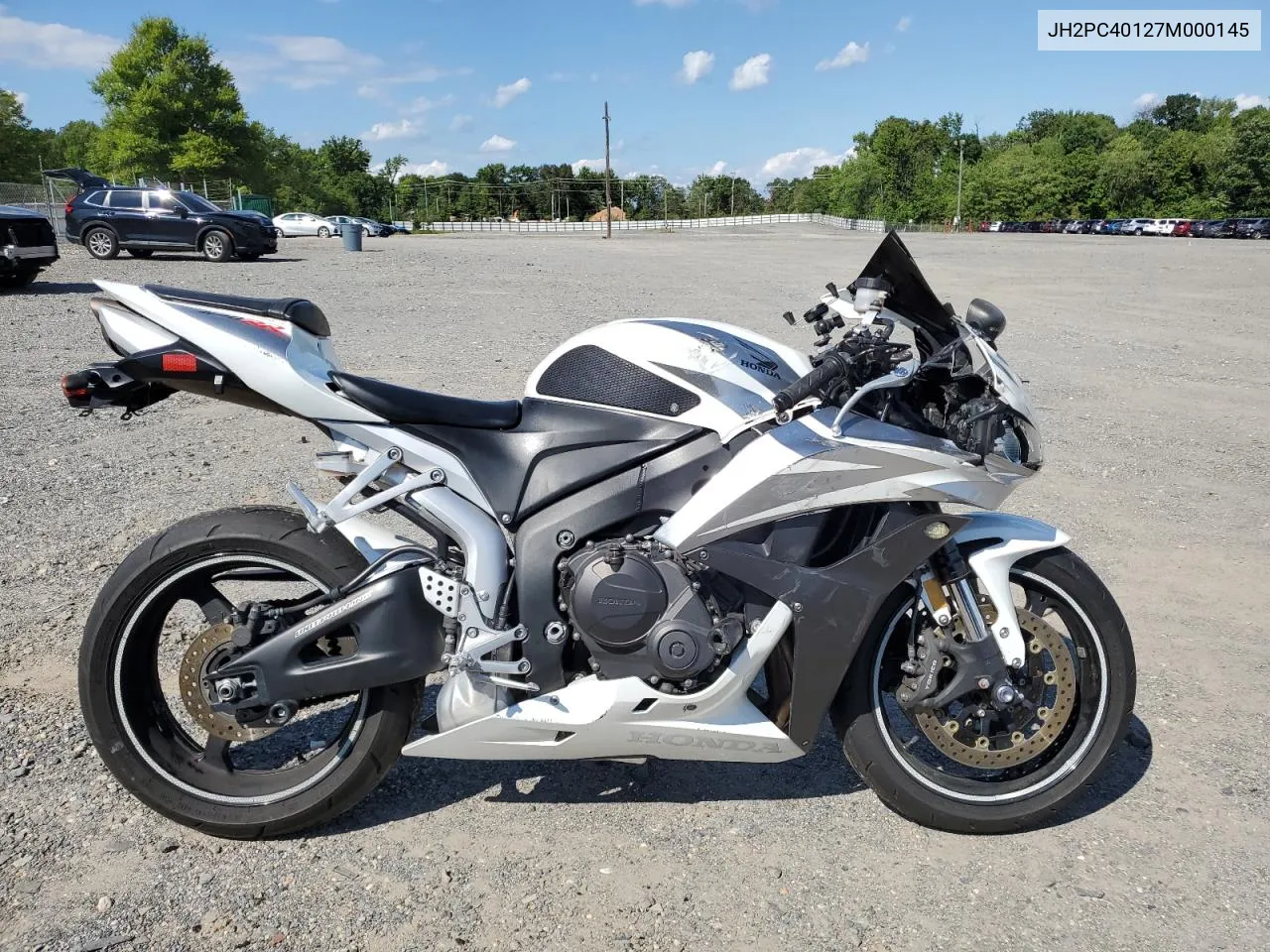 2007 Honda Cbr600 Rr VIN: JH2PC40127M000145 Lot: 66497484