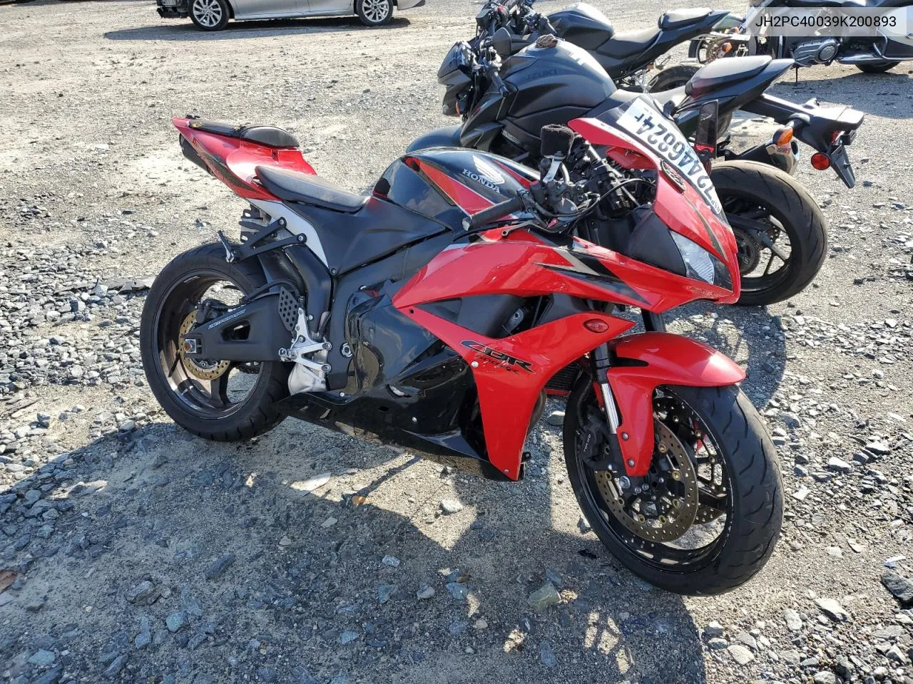 2009 Honda Cbr600 Rr VIN: JH2PC40039K200893 Lot: 72446824