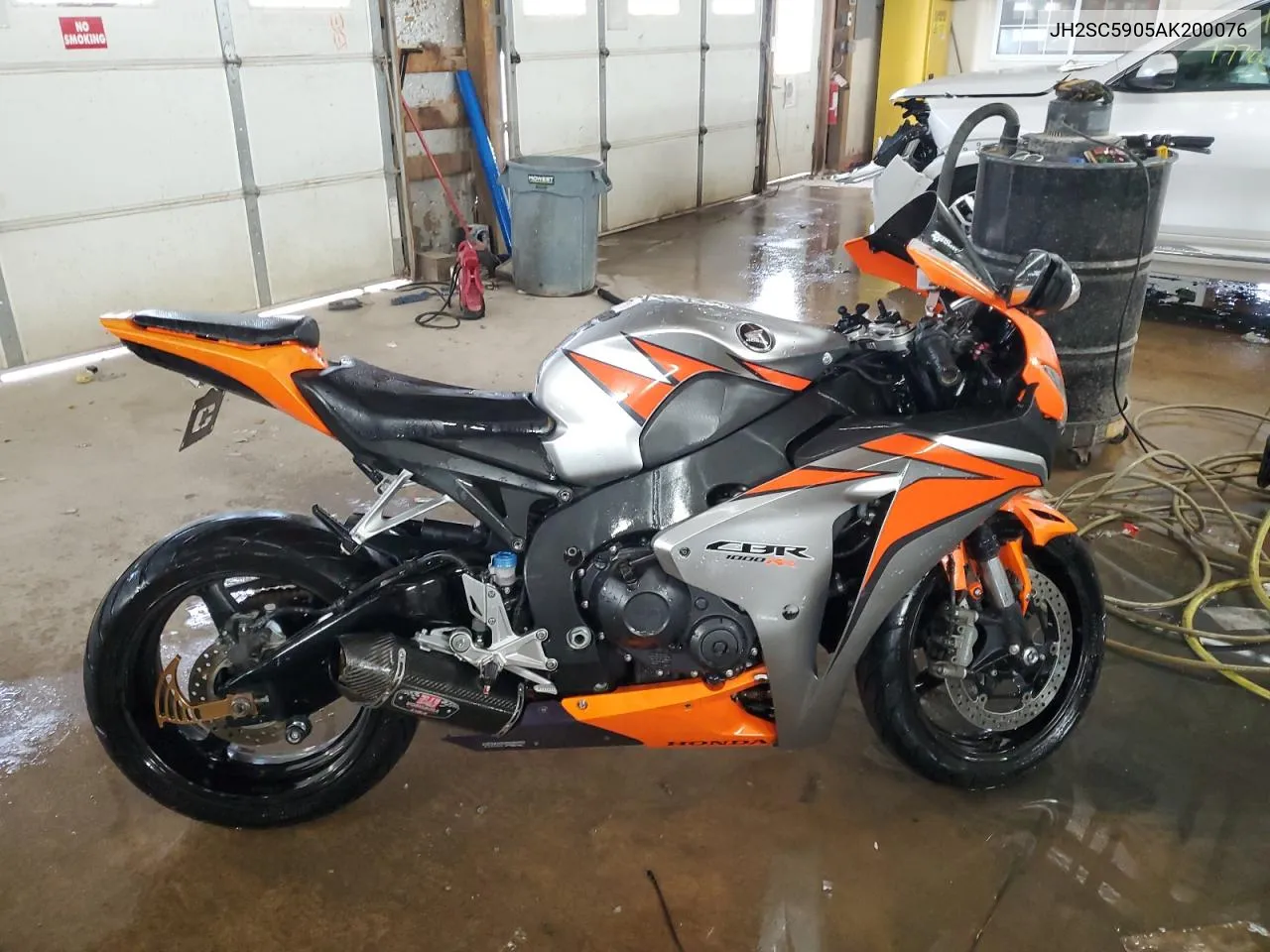 2010 Honda Cbr1000 Rr VIN: JH2SC5905AK200076 Lot: 78097604