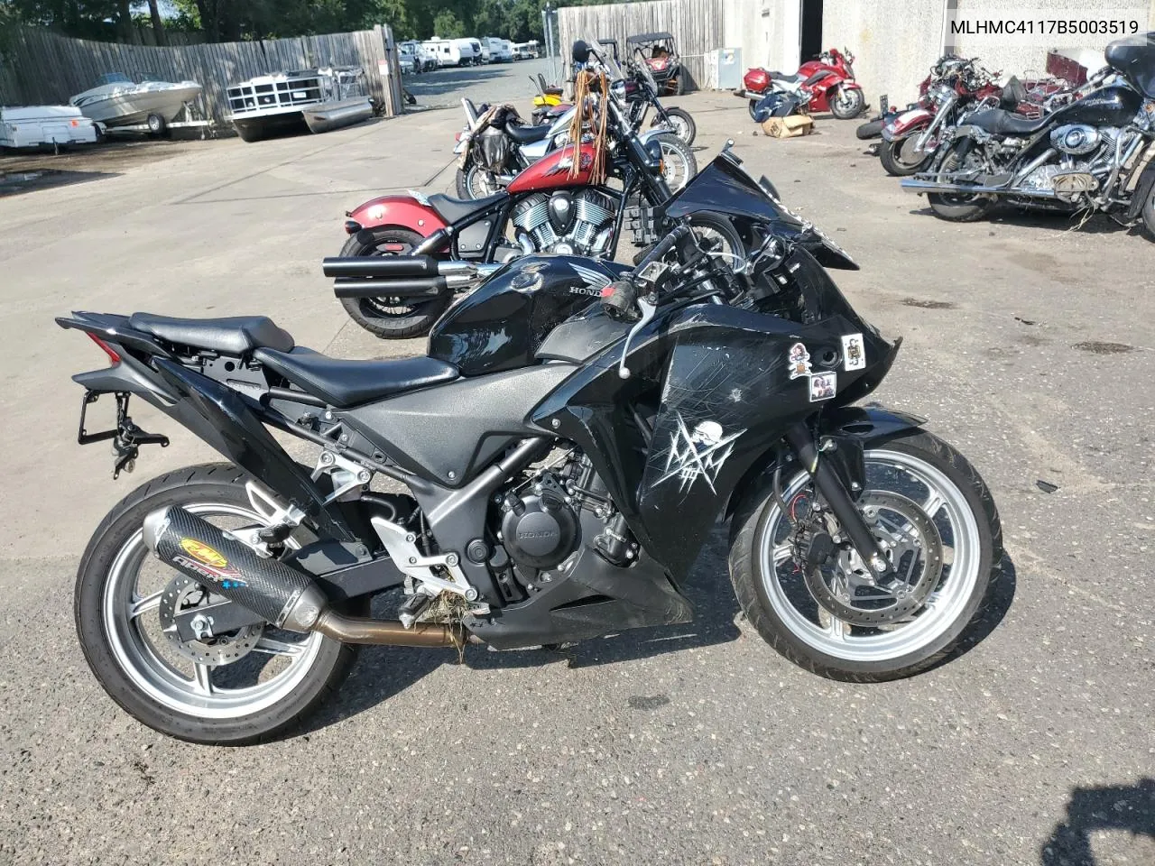 2011 Honda Cbr250 R VIN: MLHMC4117B5003519 Lot: 69219704