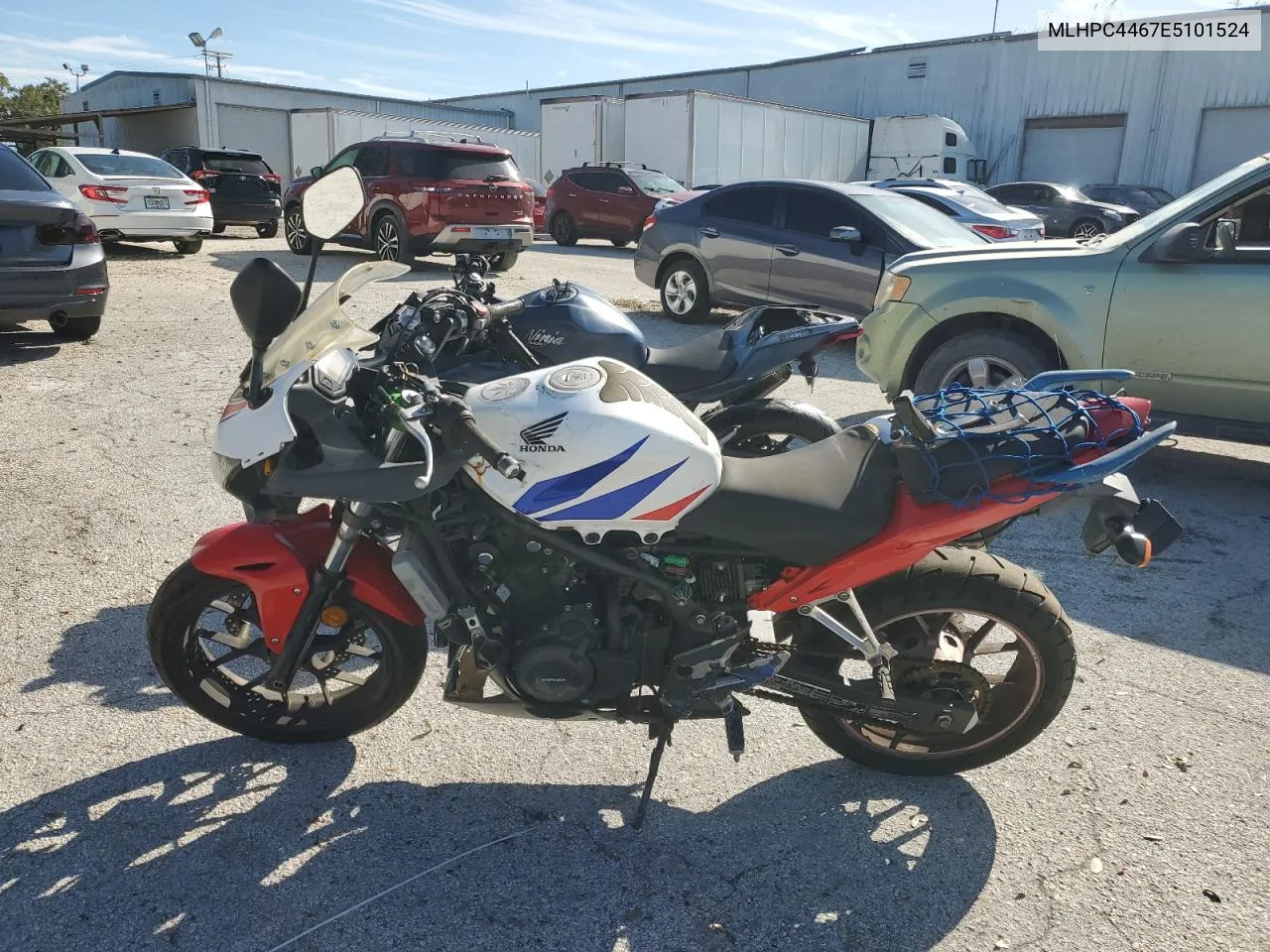 2014 Honda Cbr500 R VIN: MLHPC4467E5101524 Lot: 74666884