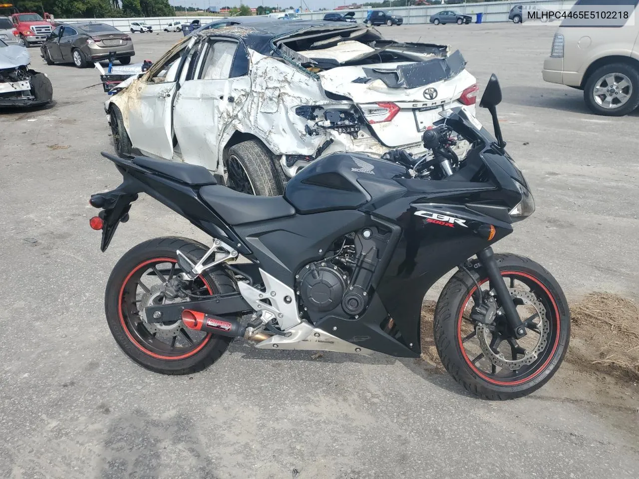 2014 Honda Cbr500 R VIN: MLHPC4465E5102218 Lot: 74685464