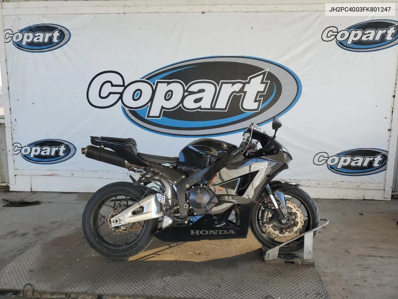 2015 Honda Cbr600 Rr VIN: JH2PC4003FK801247 Lot: 78513764