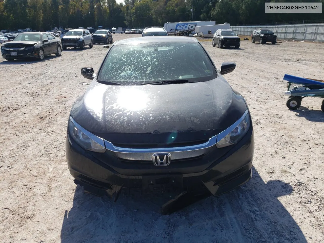 2016 Honda Civic Lx VIN: 2HGFC4B03GH310642 Lot: 76367884