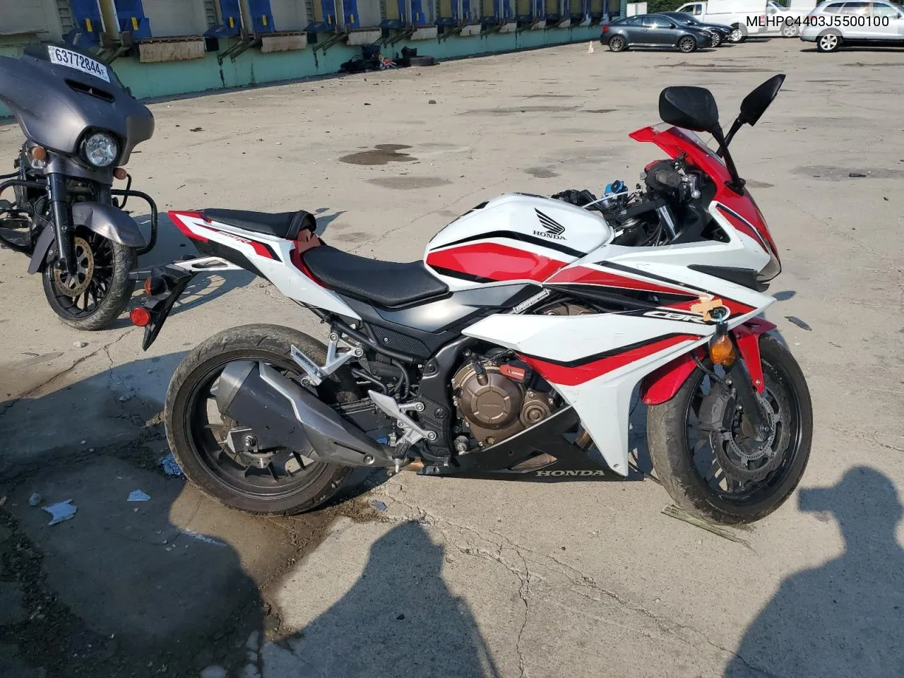 MLHPC4403J5500100 2018 Honda Cbr500 Ra-Abs