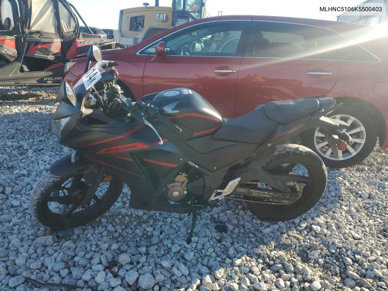 2019 Honda Cbr300 R VIN: MLHNC5106K5500403 Lot: 79068314