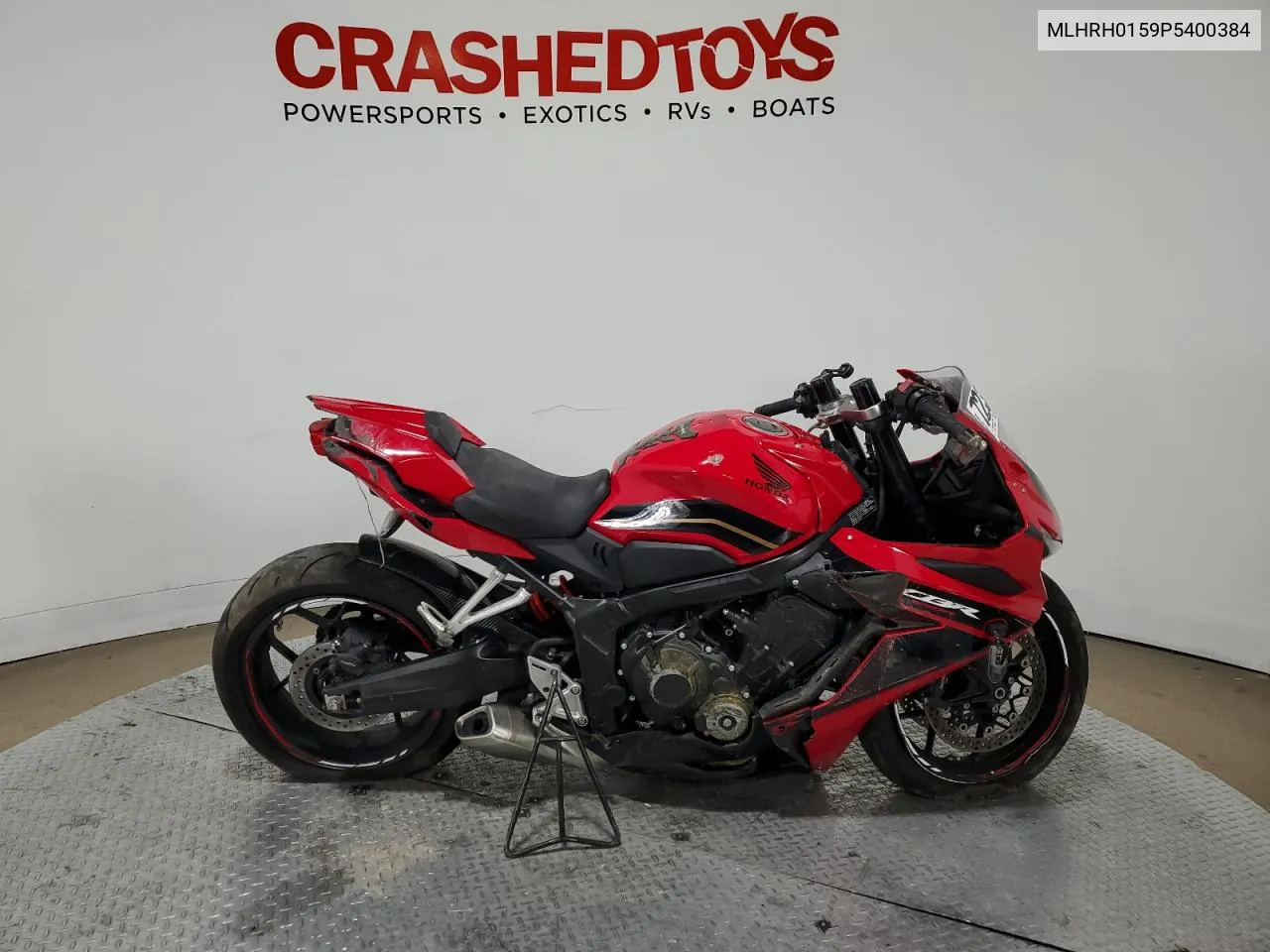 2023 Honda Cbr650 Ra VIN: MLHRH0159P5400384 Lot: 72334504