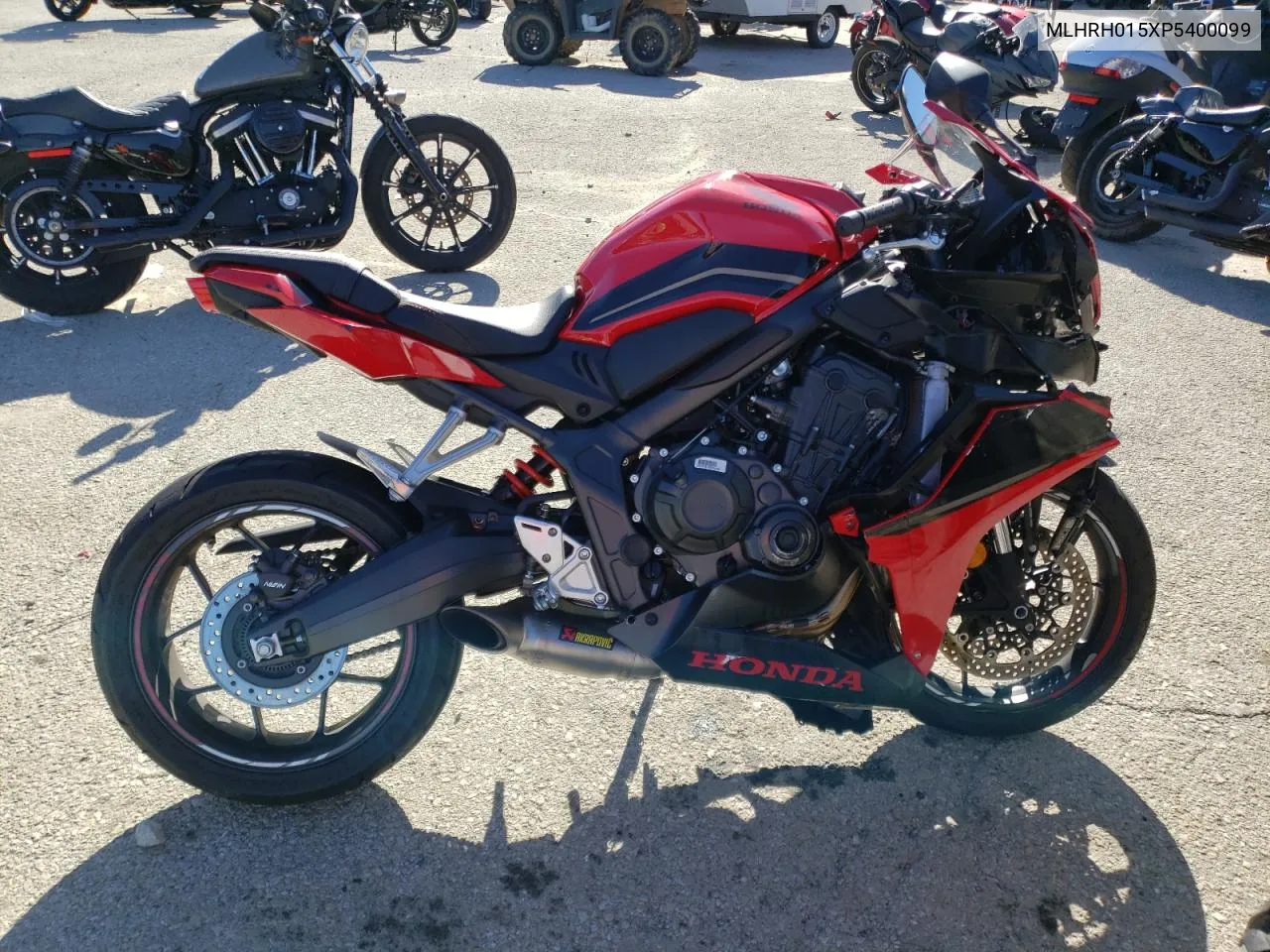 2023 Honda Cbr650 Ra VIN: MLHRH015XP5400099 Lot: 73559014