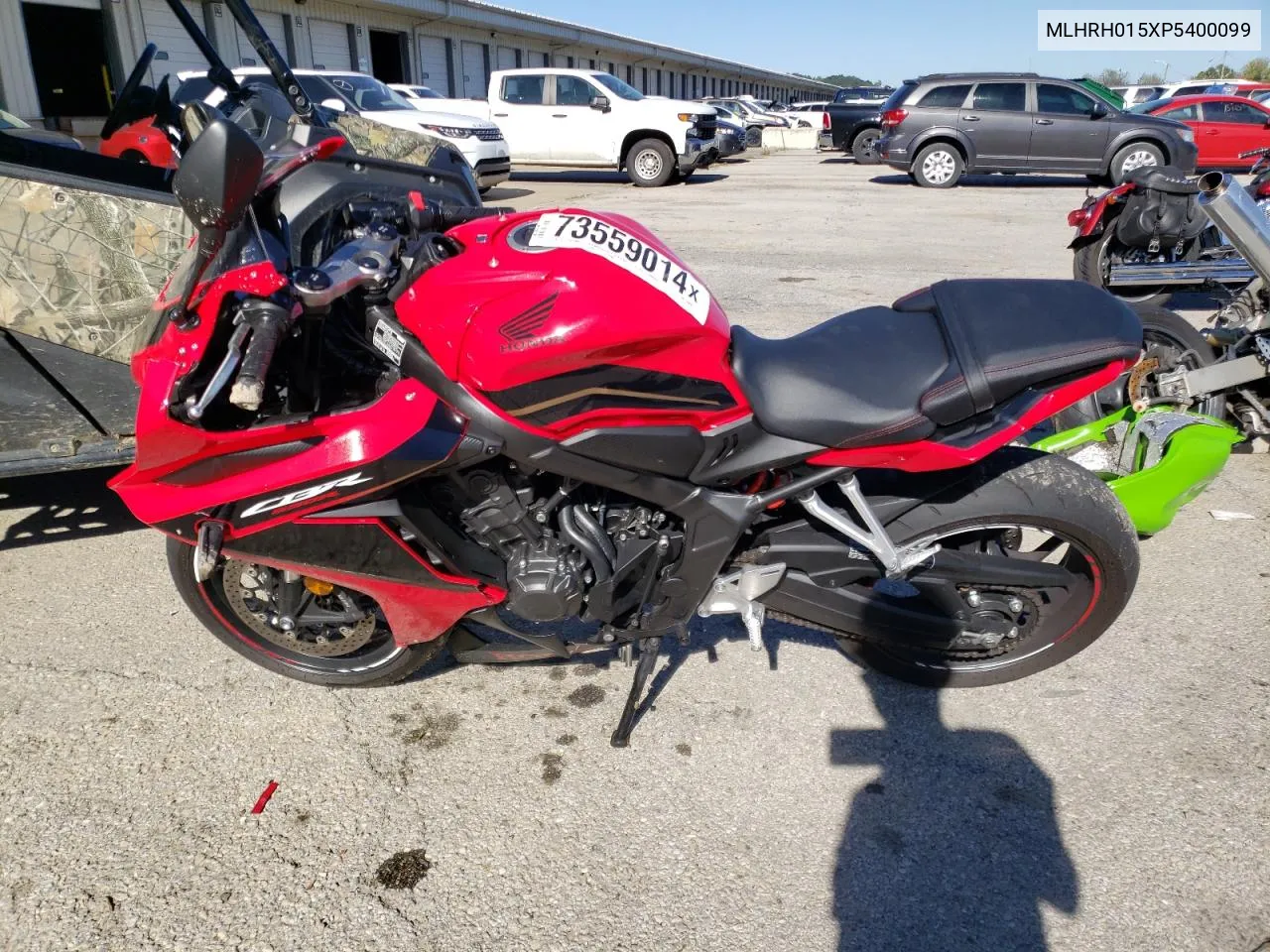 2023 Honda Cbr650 Ra VIN: MLHRH015XP5400099 Lot: 73559014