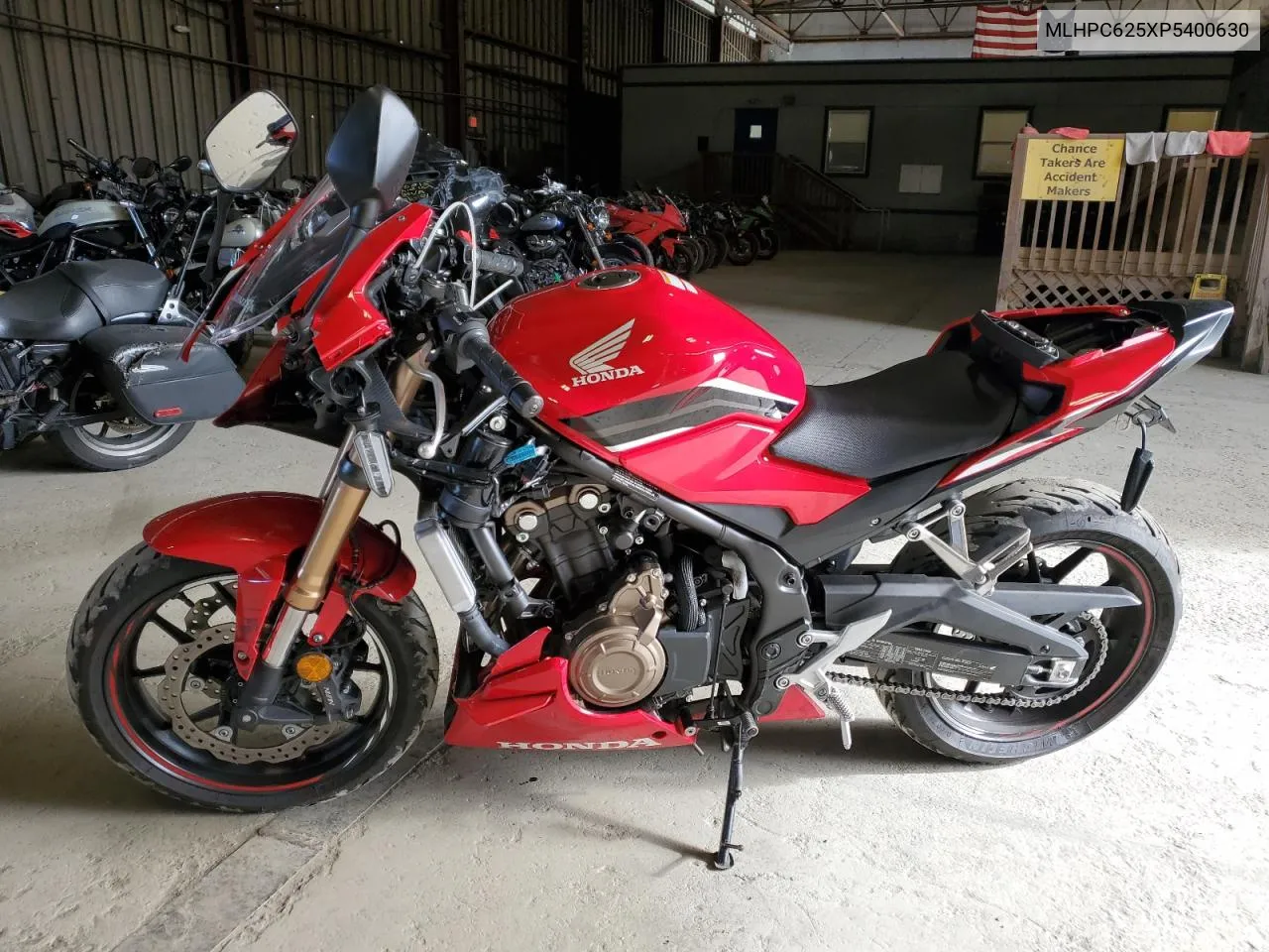 2023 Honda Cbr500 Ra VIN: MLHPC625XP5400630 Lot: 74287764