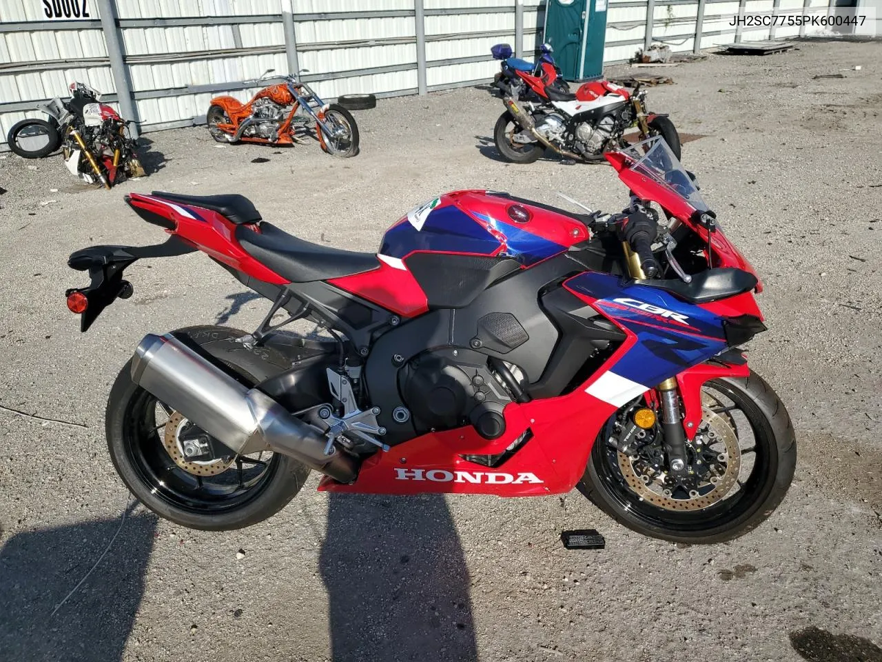 2023 Honda Cbr1000 Ra VIN: JH2SC7755PK600447 Lot: 80557744