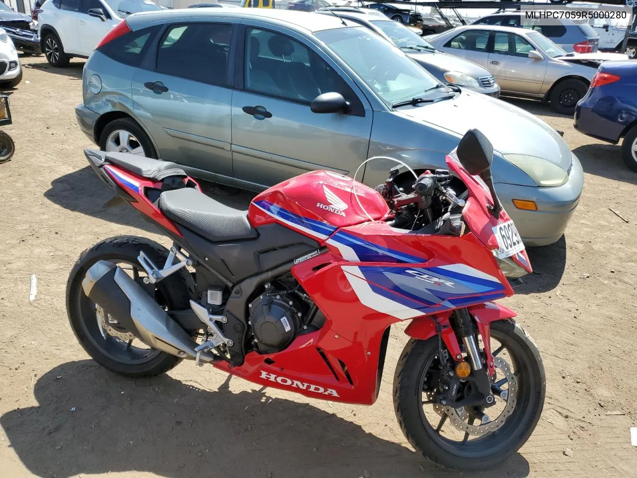 2024 Honda Cbr500 Ra VIN: MLHPC7059R5000280 Lot: 69298174