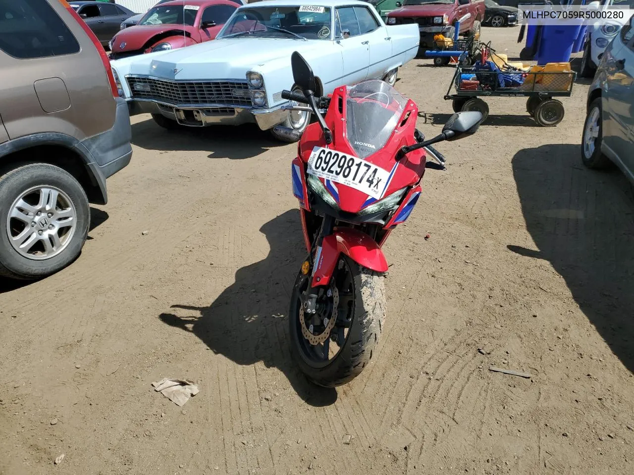 2024 Honda Cbr500 Ra VIN: MLHPC7059R5000280 Lot: 69298174