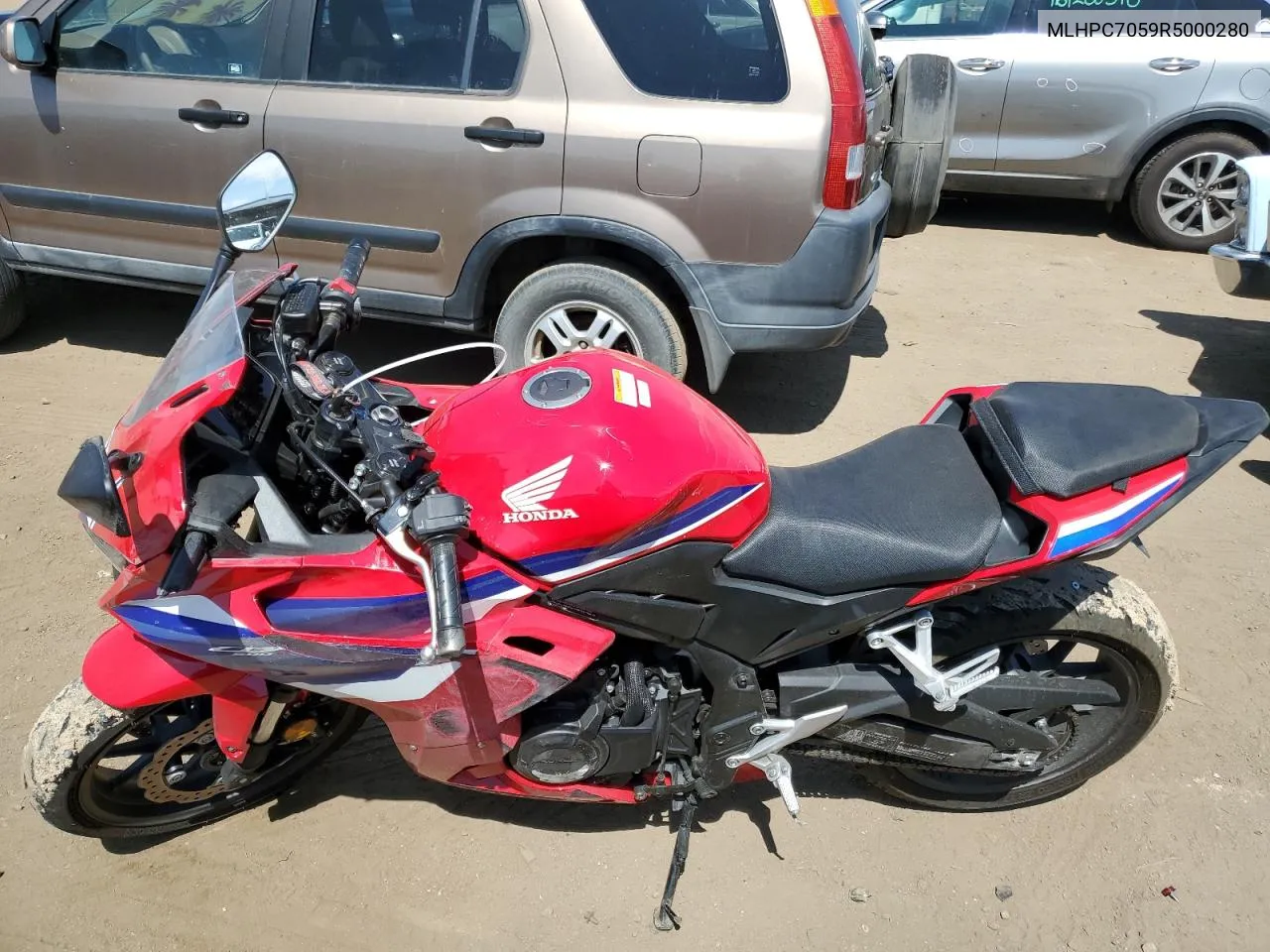 2024 Honda Cbr500 Ra VIN: MLHPC7059R5000280 Lot: 69298174