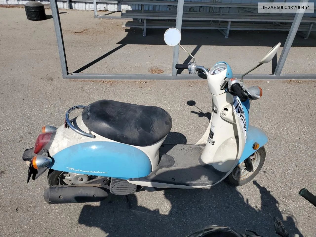 2004 Honda Chf50 VIN: JH2AF60004K200464 Lot: 75907334