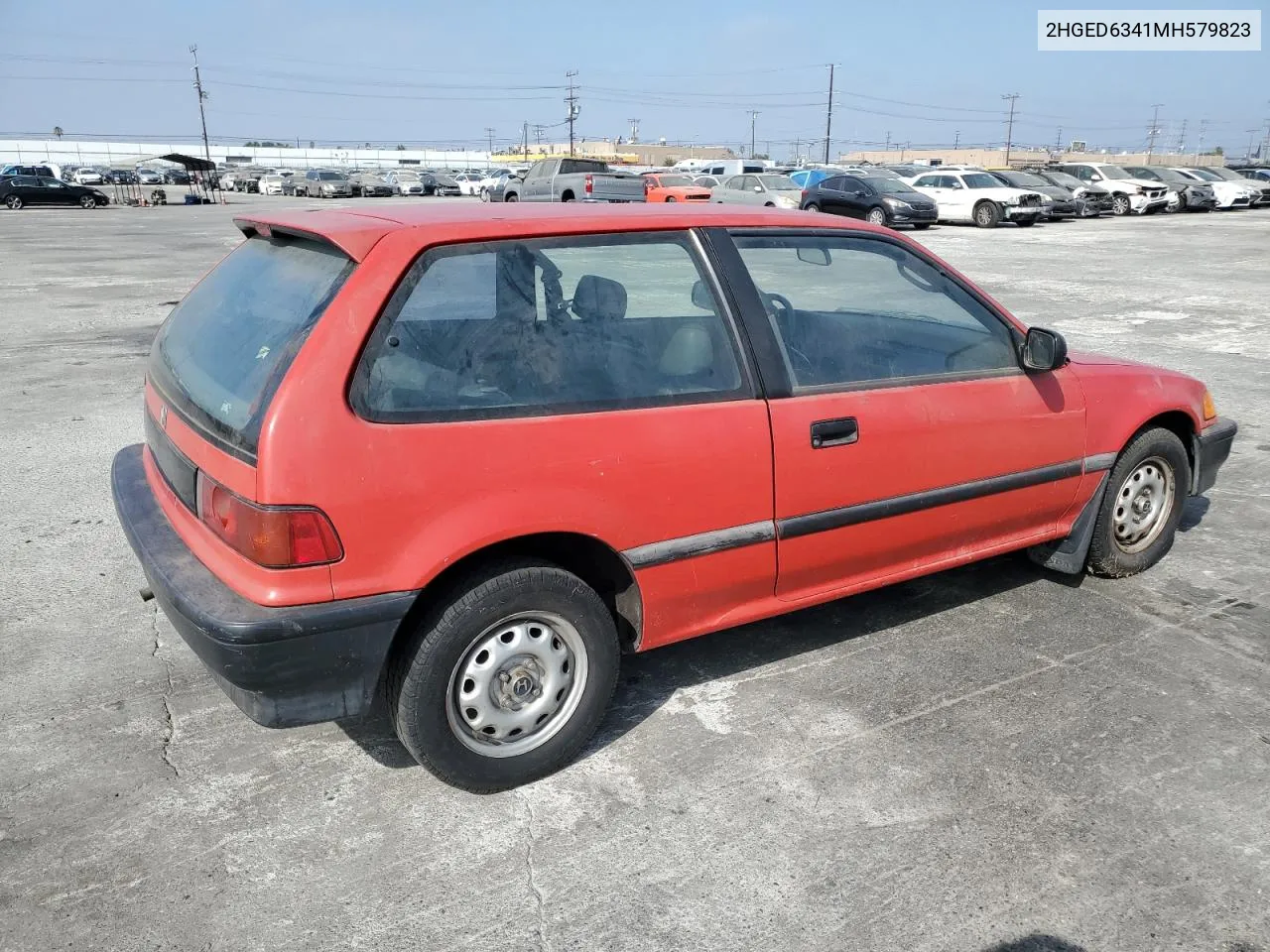 1990 Honda Civic VIN: 2HGED6341MH579823 Lot: 69636154