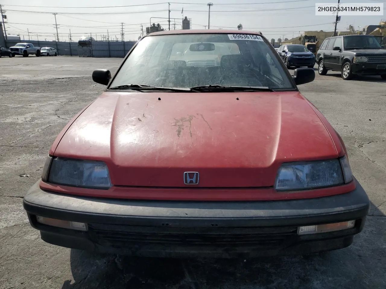 1990 Honda Civic VIN: 2HGED6341MH579823 Lot: 69636154