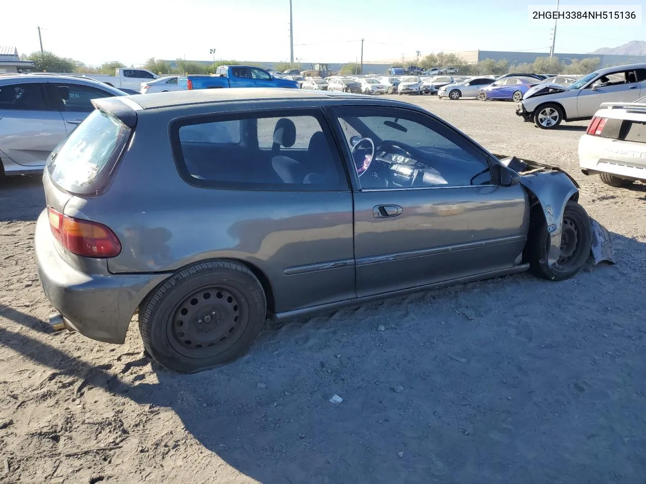 2HGEH3384NH515136 1992 Honda Civic Si