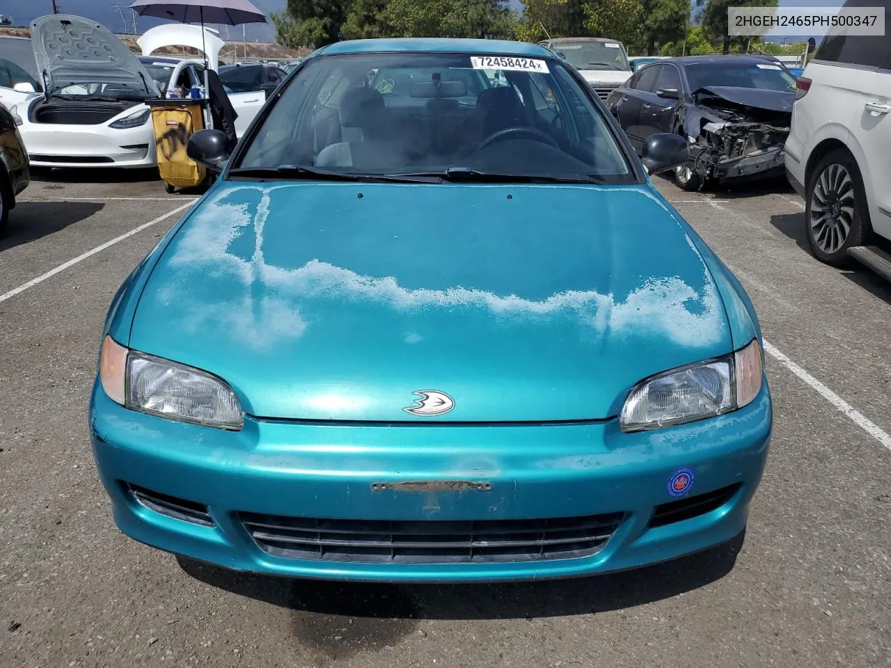 2HGEH2465PH500347 1993 Honda Civic Dx