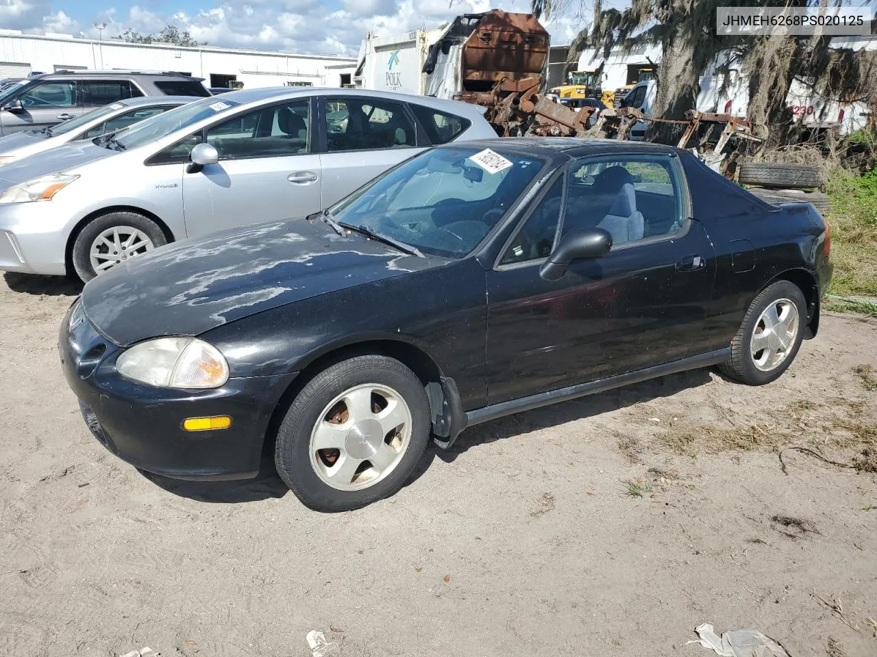 1993 Honda Civic Del Sol Si VIN: JHMEH6268PS020125 Lot: 79050184