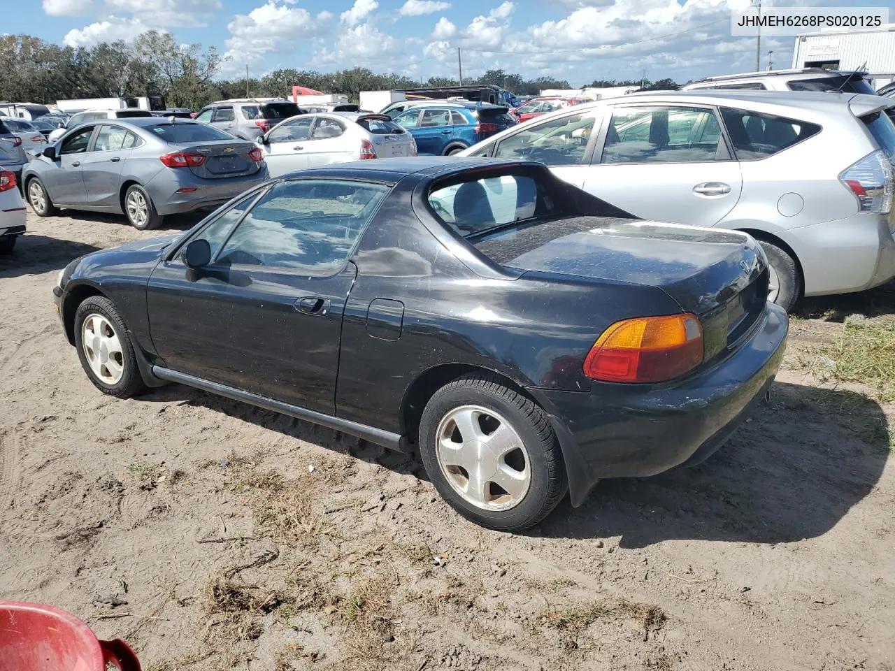 1993 Honda Civic Del Sol Si VIN: JHMEH6268PS020125 Lot: 79050184