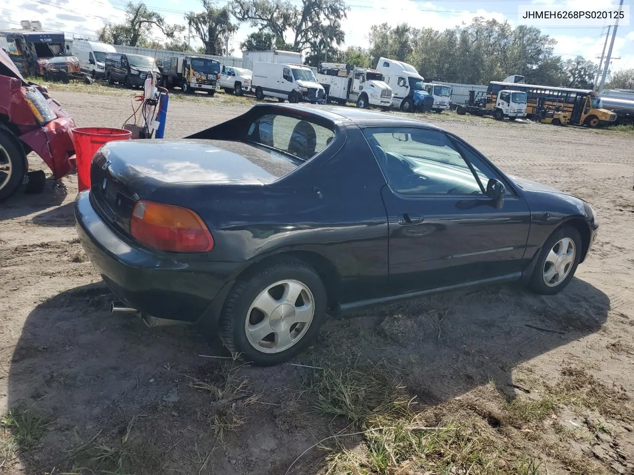 1993 Honda Civic Del Sol Si VIN: JHMEH6268PS020125 Lot: 79050184