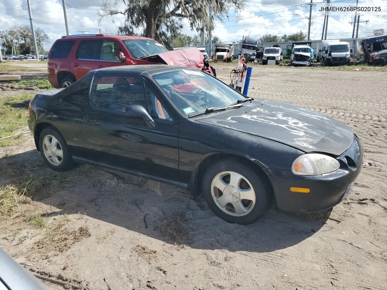 1993 Honda Civic Del Sol Si VIN: JHMEH6268PS020125 Lot: 79050184