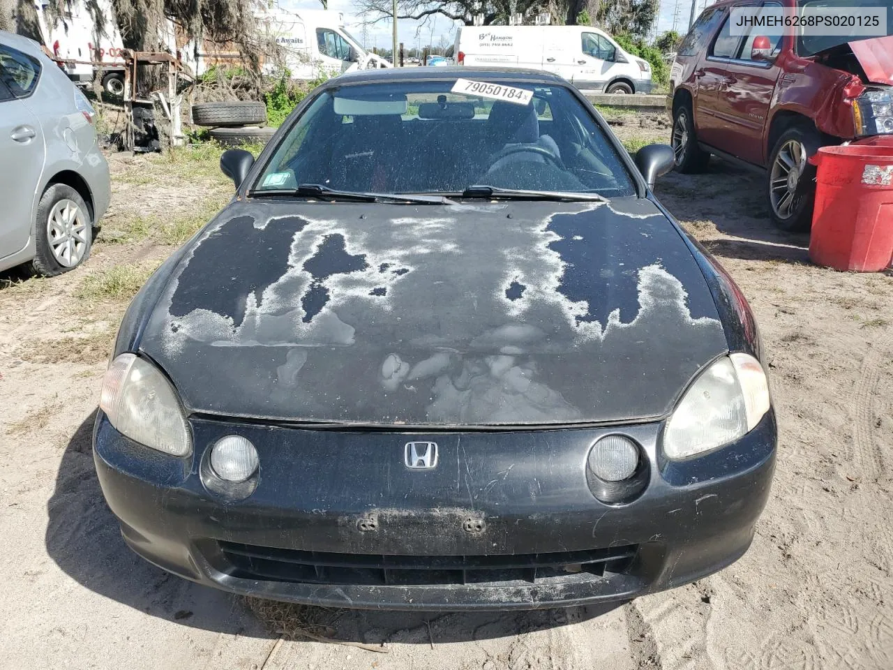 1993 Honda Civic Del Sol Si VIN: JHMEH6268PS020125 Lot: 79050184