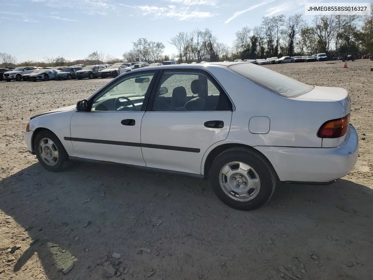 1995 Honda Civic Lx VIN: JHMEG8558SS016327 Lot: 74427004