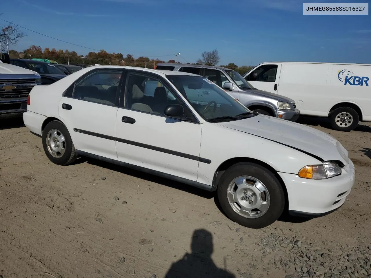 1995 Honda Civic Lx VIN: JHMEG8558SS016327 Lot: 74427004