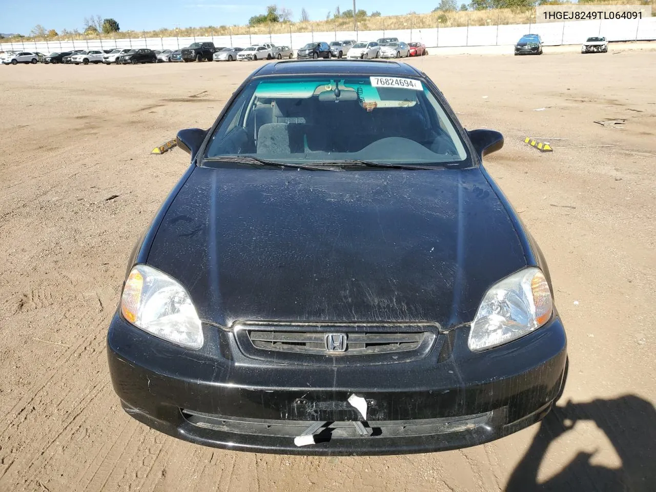 1996 Honda Civic Ex VIN: 1HGEJ8249TL064091 Lot: 76824694