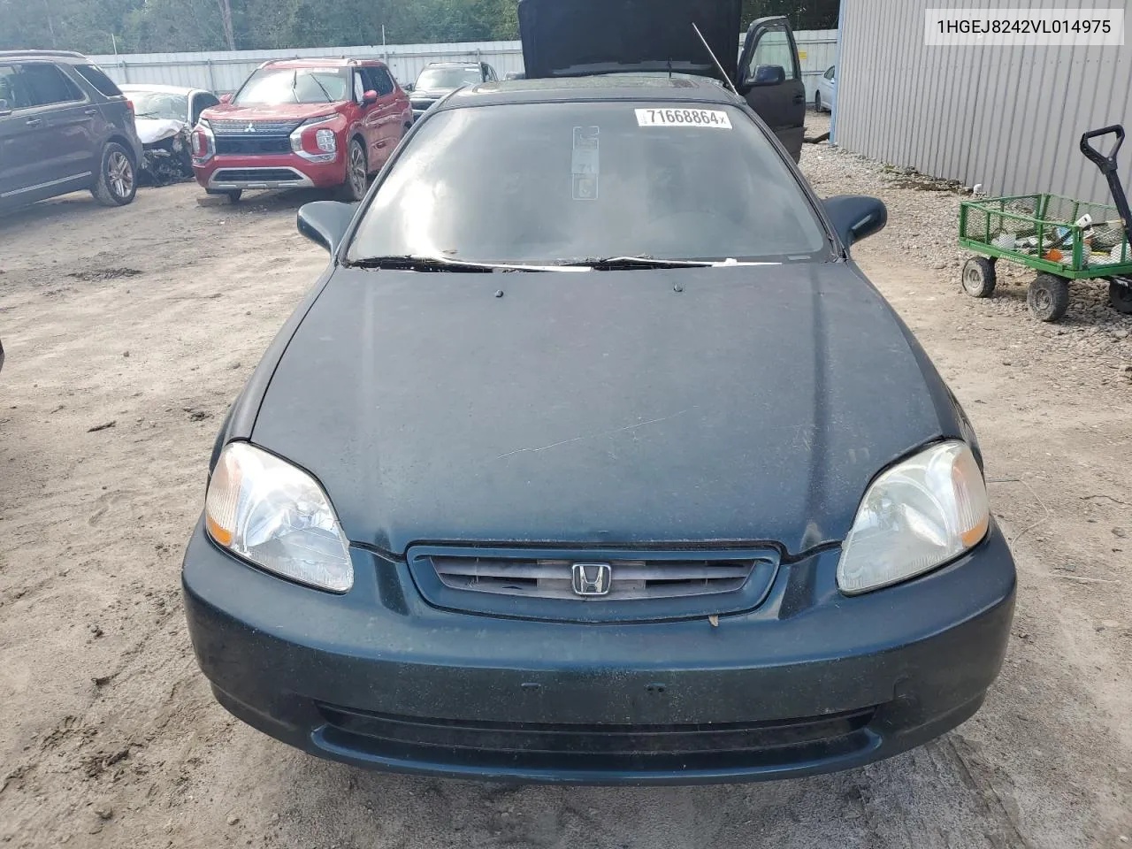 1997 Honda Civic Ex VIN: 1HGEJ8242VL014975 Lot: 71668864