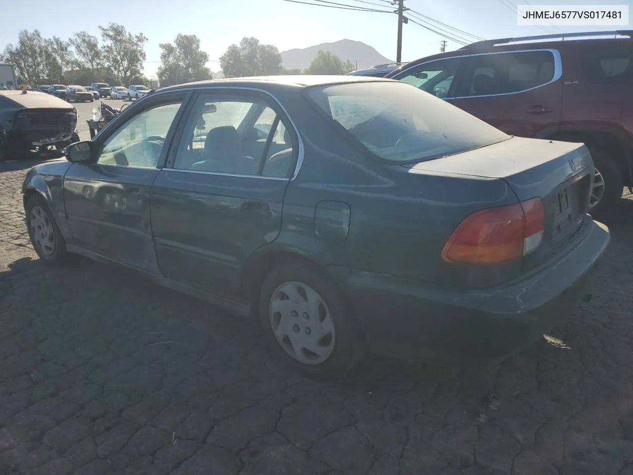 1997 Honda Civic Lx VIN: JHMEJ6577VS017481 Lot: 77490334