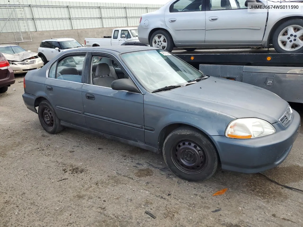 JHMEJ6674WS011590 1998 Honda Civic Lx