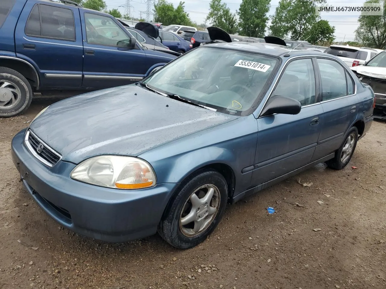 JHMEJ6673WS005909 1998 Honda Civic Lx