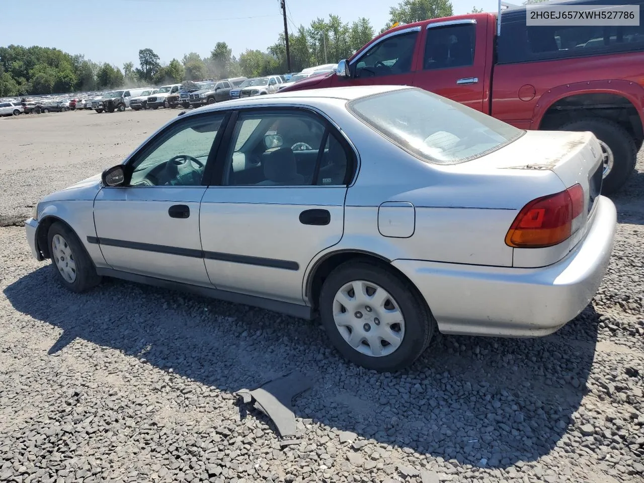 1998 Honda Civic Lx VIN: 2HGEJ657XWH527786 Lot: 65405834